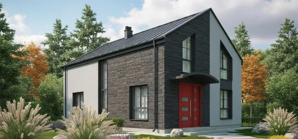 Проект Одноэтажный дом 9 на 10, 70 м2